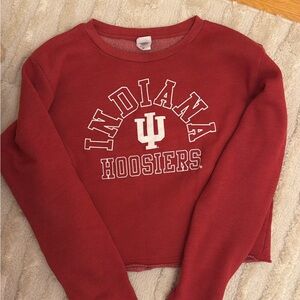 Indiana Hoosiers Women's Red Sweatshirt